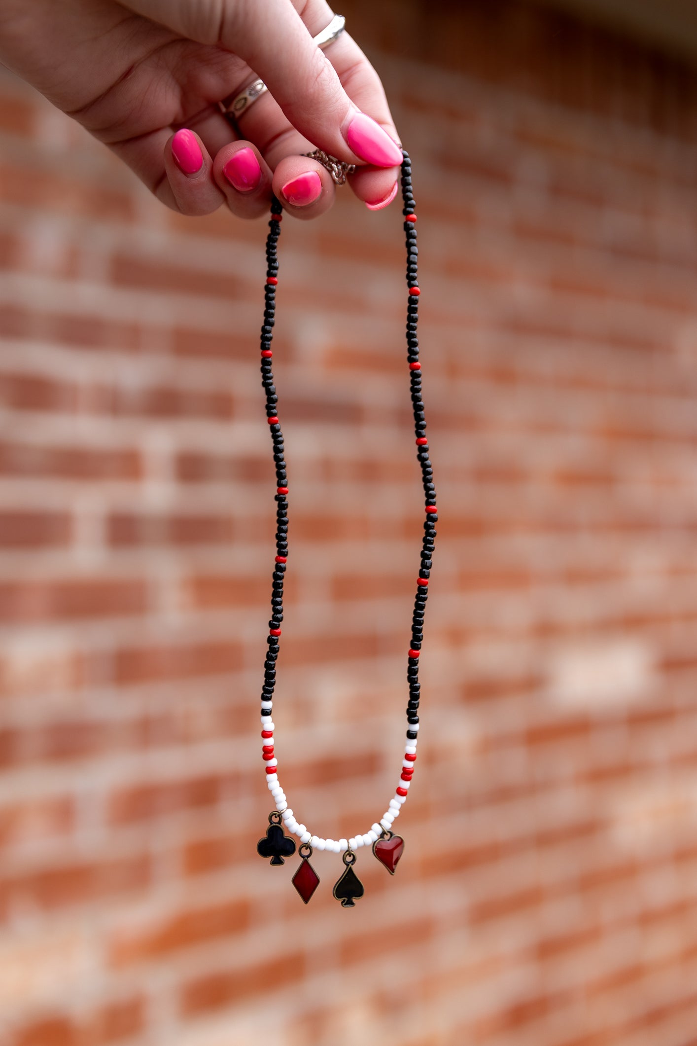 Deck of Cards Necklaces