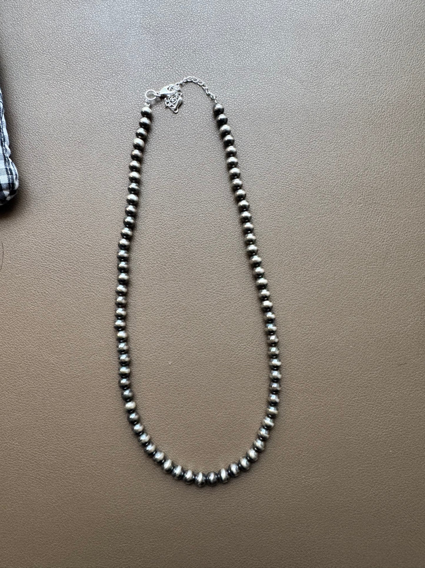 Classic Navajo – 6mm Pearl Necklace