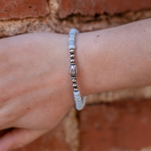 Blue Bonnet  - Elastic Bracelet