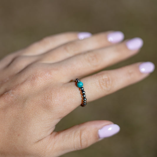 Dolly Blue - Elastic Ring