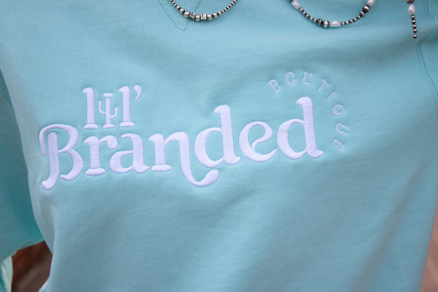 Lil Branded Embroidered Crewnecks