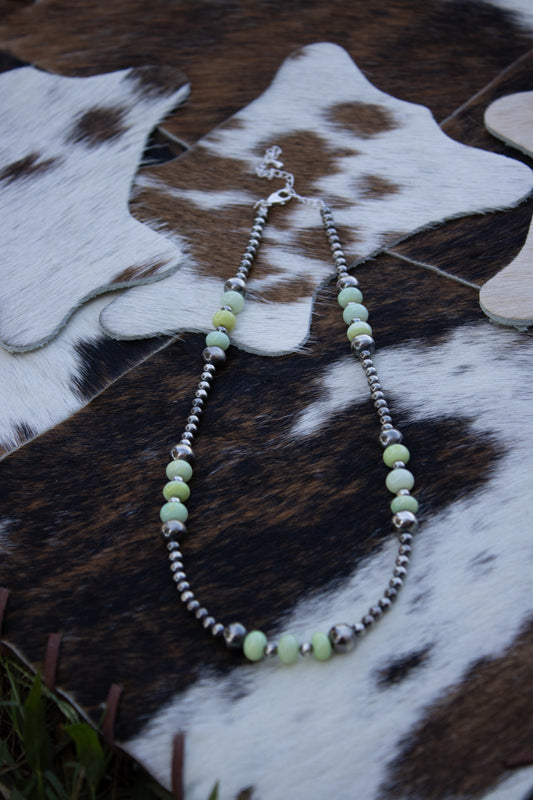 Where the Green Grass Grows Necklace