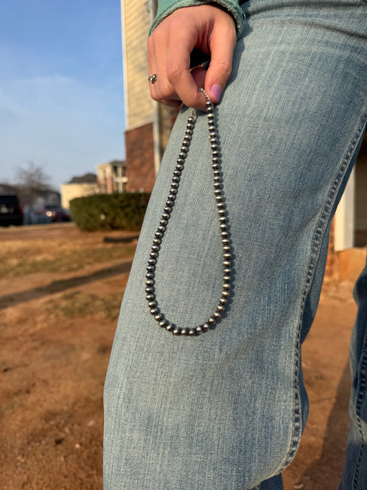 Classic Navajo – 6mm Pearl Necklace